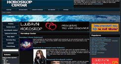 Desktop Screenshot of horoskopcentar.com